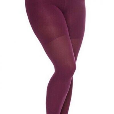 SPANX Sara Blakely TIGHT END Footless Tights Purple Plum Size B Current NIB NEW